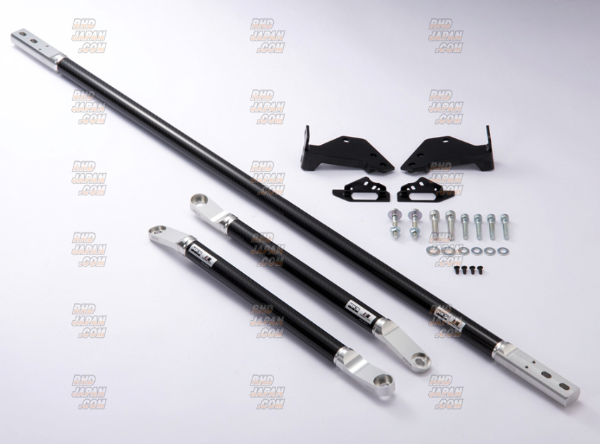 HKS Carbon Brace Full Set - GR Supra DB02 DB22 DB42 DB92 - RHDJapan